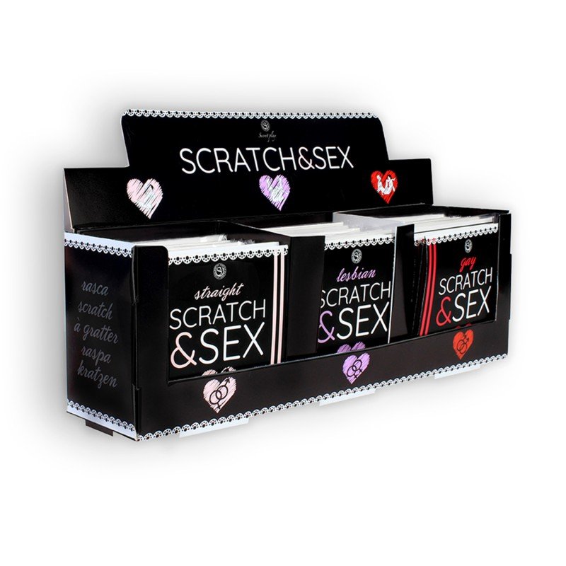 EXPOSITOR RASPADINHAS SCRATCH SEX SECRET PLAY