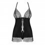 Image: OBSESSIVE CHICCANTA BABYDOLL AND THONG BLACK on Prazer24 Sex Shop Online
