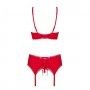 Image: CONJUNTO JOLIEROSE OBSESSIVE VERMELHO on Prazer24 Sex Shop Online