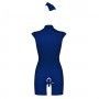 Image: OBSESSIVE STEWARDESS COSTUME BLUE on Prazer24 Sex Shop Online