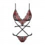 Image: OBSESSIVE MEGIES TEDDY BLACK on Prazer24 Sex Shop Online