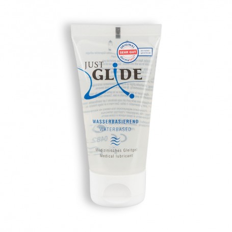 LUBRIFICANTE À BASE DE ÁGUA JUST GLIDE 50ML