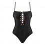 OBSESSIVE BEVERELLE SWIMSUIT BLACK