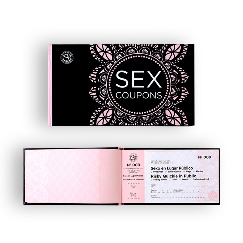 Sex Coupons Em InglÊs E Espanhol Secret Play