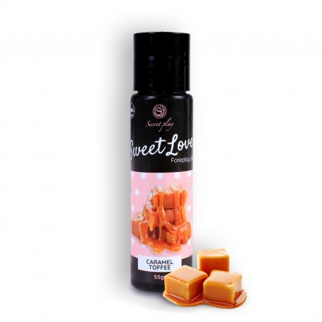 GEL LUBRICANTE CON SABOR A CARAMELO DE NATA SWEET LOVE SECRET PLAY 55ML