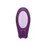 VIBRADOR DOUBLE JOY CON APP SATISFYER MORADO