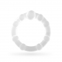 CONJUNTO DE ANILLOS DE PENE TRIPLE BEAD TRANSPARENTES CRUSHIOUS
