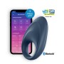 ANILLO VIBRADOR CON APP Y BLUETOOTH MIGHTY ONE RING SATISFYER AZUL