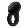 SATISFYER SIGNET RING VIBRATING RING WITH APP AND BLUETOOTH BLACK