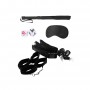 OUCH! BONDAGE BELT RESTRAINT SYSTEM BLACK