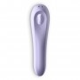 VIBRADOR DUAL PLEASURE CON APP SATISFYER LILA