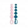 CONJUNTO DE 2 TIRAS LOVE BEADS SATISFYER COLORIDAS