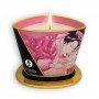 24 PACK SHUNGA APHRODISIA MASSAGE CANDLE ROSE PETALS 170ML