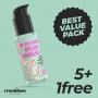 PACK DE 5 LUBRICANTES PARA USO ANAL 50 ML CRUSHIOUS + 1 GRATIS
