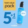 Image: PACK OF 5 CRUSHIOUS WATERBASED LUBRICANT 250 ML + 1 FREE on Prazer24 Sex Shop Online