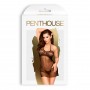 CAMISA DE NOITE E TANGA ALL YOURS PENTHOUSE PRETA