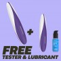 Image: EXCLUSIVE OVO PACK F11 VIBRATOR PURPLE WITH FREE TESTER AND CRUSHIOUS WATERBASED LUBRICANT 50ML on Prazer24 Sex Shop Onli