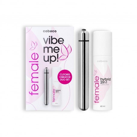 COBECO FEMALE VIBE ME UP VIBRATOR DUO SET