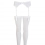 LACE GARTER BELT WHITE