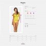 Image: OBSESSIVE NEONIA TEDDY YELLOW on Prazer24 Sex Shop Online