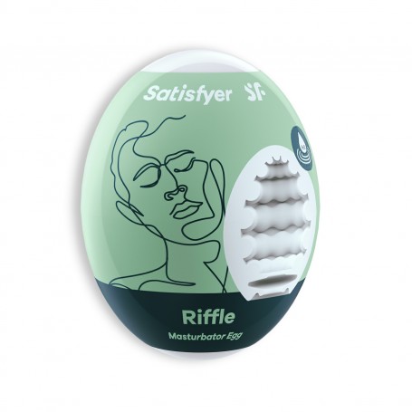 SATISFYER MASTURBATOR EGG RIFFLE