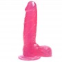 REAL RAPTURE EARTH FLAVOUR DILDO 7.5'' PINK