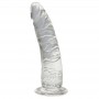 REAL RAPTURE EARTH FLAVOUR DILDO 7'' CLEAR