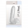 Image: REAL RAPTURE FIRE PASSION DILDO 8'' CLEAR on Prazer24 Sex Shop Online