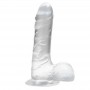 Image: PENE REAL RAPTURE FIRE PASSION 8'' TRANSPARENTE on Prazer24 Sex Shop Online