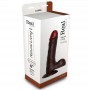 DILDO REALÍSTICO REAL RAPTURE FIRE PASSION 8'' NEGRO