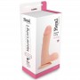 REAL RAPTURE FIRE PASSION REALISTIC VIBRATOR 8'' WHITE