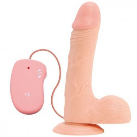 REAL RAPTURE FIRE PASSION REALISTIC VIBRATOR 8'' WHITE