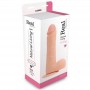 VIBRADOR REALÍSTICO REAL RAPTURE FIRE PASSION 9'' BLANCO