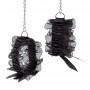 CONJUNTO DE ENCAJE NEGRO LACE ME UP CRUSHIOUS