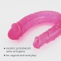 CRUSHIOUS DEEP DIVER DOUBLE DILDO WITH ANAL LUBRICANT 50ML PINK