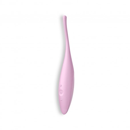 SATISFYER TWIRLING JOY VIBRATOR WITH APP PINK