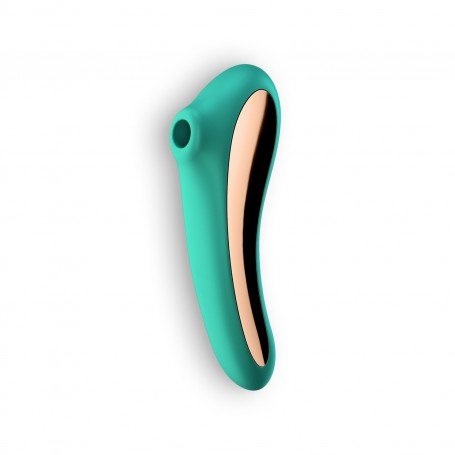 Image: SATISFYER DUAL KISS VIBRATOR GREEN on Prazer24 Sex Shop Online