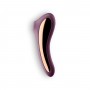 VIBRADOR DUAL KISS SATISFYER BORDEAUX