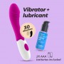 VIBROMASSEUR GROWLIE AVEC LUBRIFIANT À BASE D’EAU CRUSHIOUS