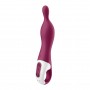 SATISFYER A-MAZING 1 G-SPOT STIMULATOR BURGUNDY