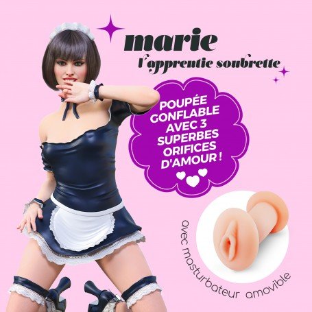 Image: CRUSHIOUS MARIE L'APPRENTIE SOUBRETTE INFLATABLE DOLL WITH STROKER on Prazer24 Sex Shop Online