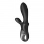 VIBRADOR HEAT CLIMAX + COM APP SATISFYER PRETO