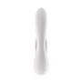 SATISFYER DOUBLE FLEX VIBRATOR WITH APP WHITE