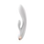 SATISFYER DOUBLE FLEX VIBRATOR WITH APP WHITE