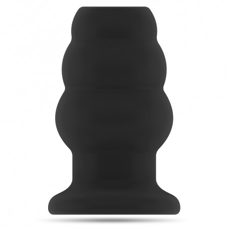 SONO Nº49 SMALL HOLLOW TUNNEL BUTT PLUG BLACK