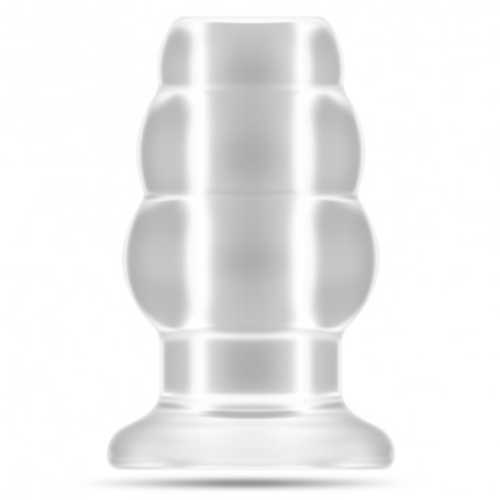 SONO Nº51 LARGE HOLLOW TUNNEL BUTT PLUG CLEAR