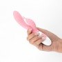 Image: CRUSHIOUS GUMMIE RABBIT VIBRATOR PINK WITH WATERBASED LUBRICANT INCLUDED on Prazer24 Sex Shop Online