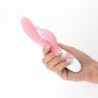 Image: VIBRADOR COM ESTIMULADOR DE CLITÓRIS GUMMIE ROSA E LUBRIFICANTE À BASE DE ÁGUA INCLUÍDO CRUSHIOUS on Prazer24 Sex Shop On