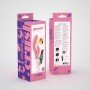 Image: VIBRADOR CON ESTIMULADOR DE CLÍTORIS GUMMIE ROSA Y LUBRICANTE DE BASE AGUA INCLUIDO CRUSHIOUS on Prazer24 Sex Shop Online