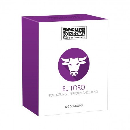 Image: EL TORO SECURA KONDOME CONDOMS 100 UNITS on Prazer24 Sex Shop Online